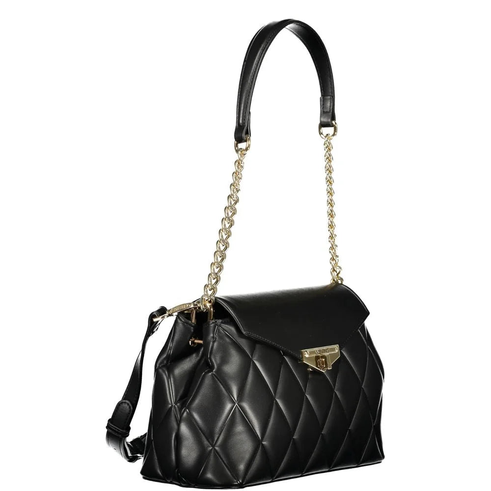 Mario Valentino Black Polyethylene Handbag