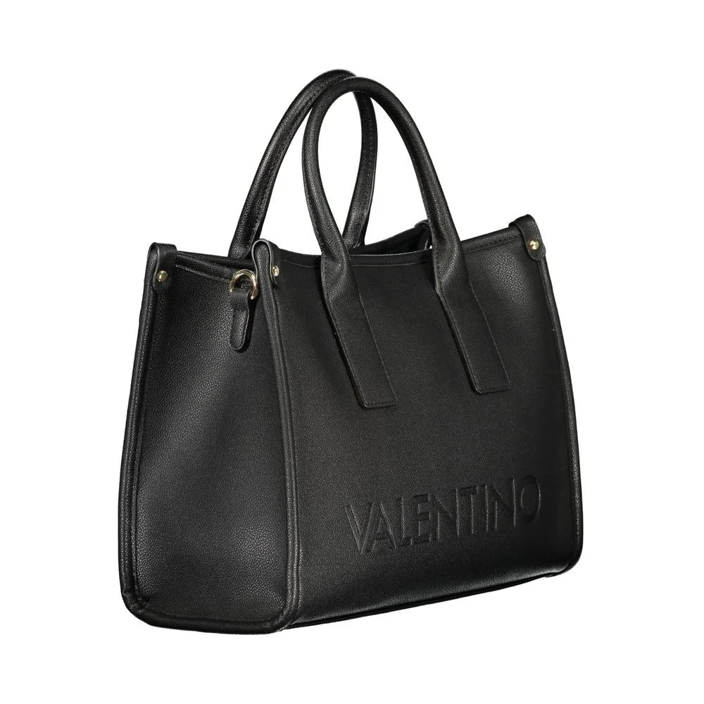 Mario Valentino Black Polyethylene Handbag