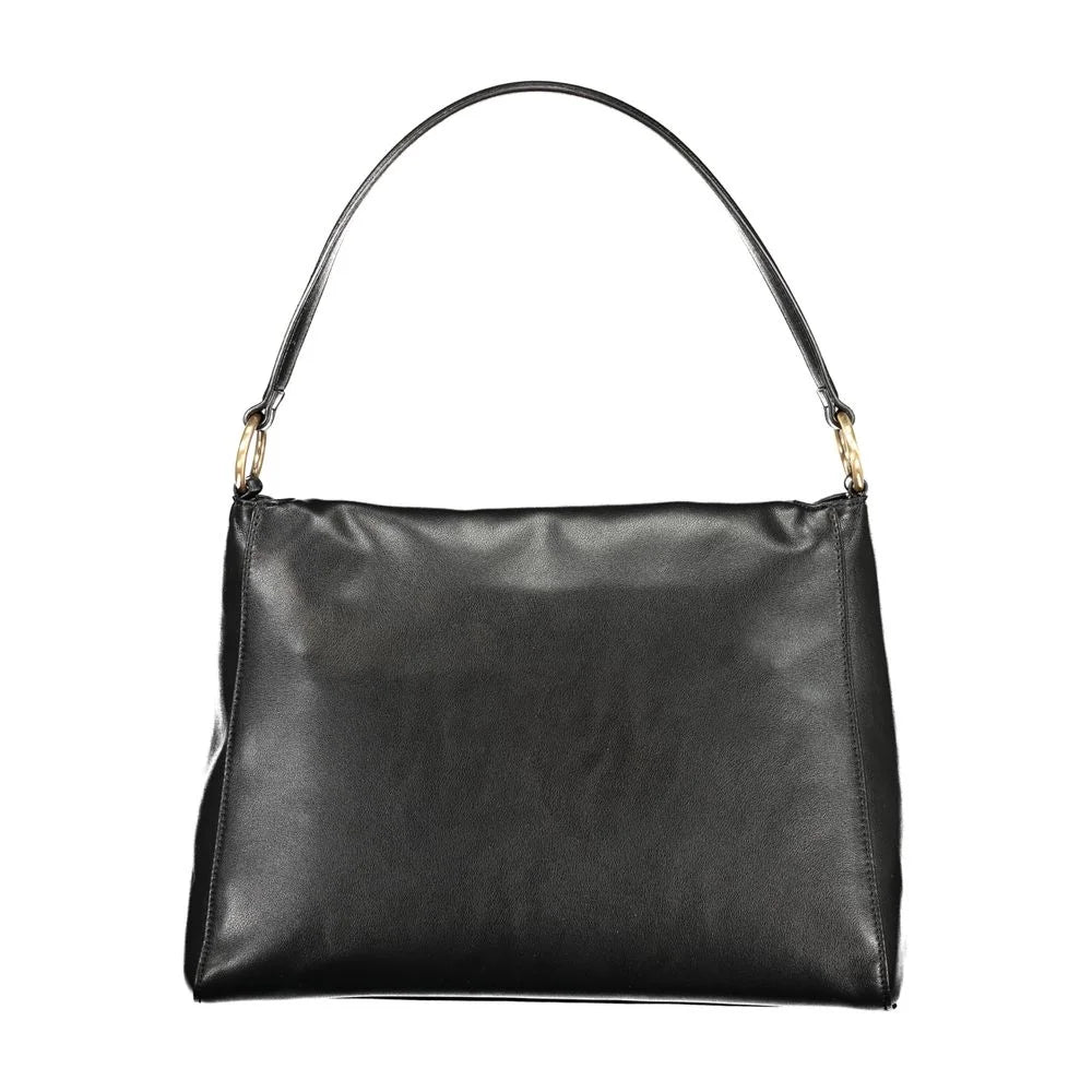Mario Valentino Black Polyethylene Handbag