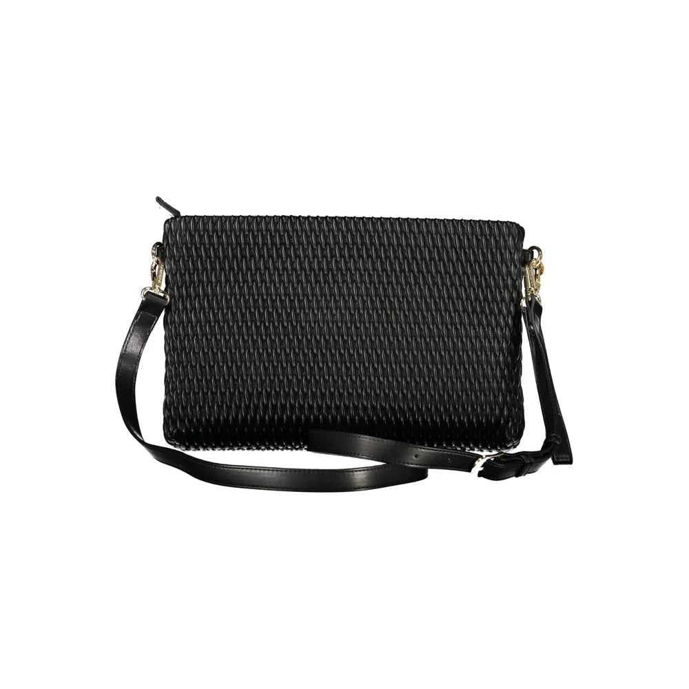 Mario Valentino Black Polyethylene Handbag