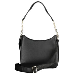 Mario Valentino Black Polyethylene Handbag