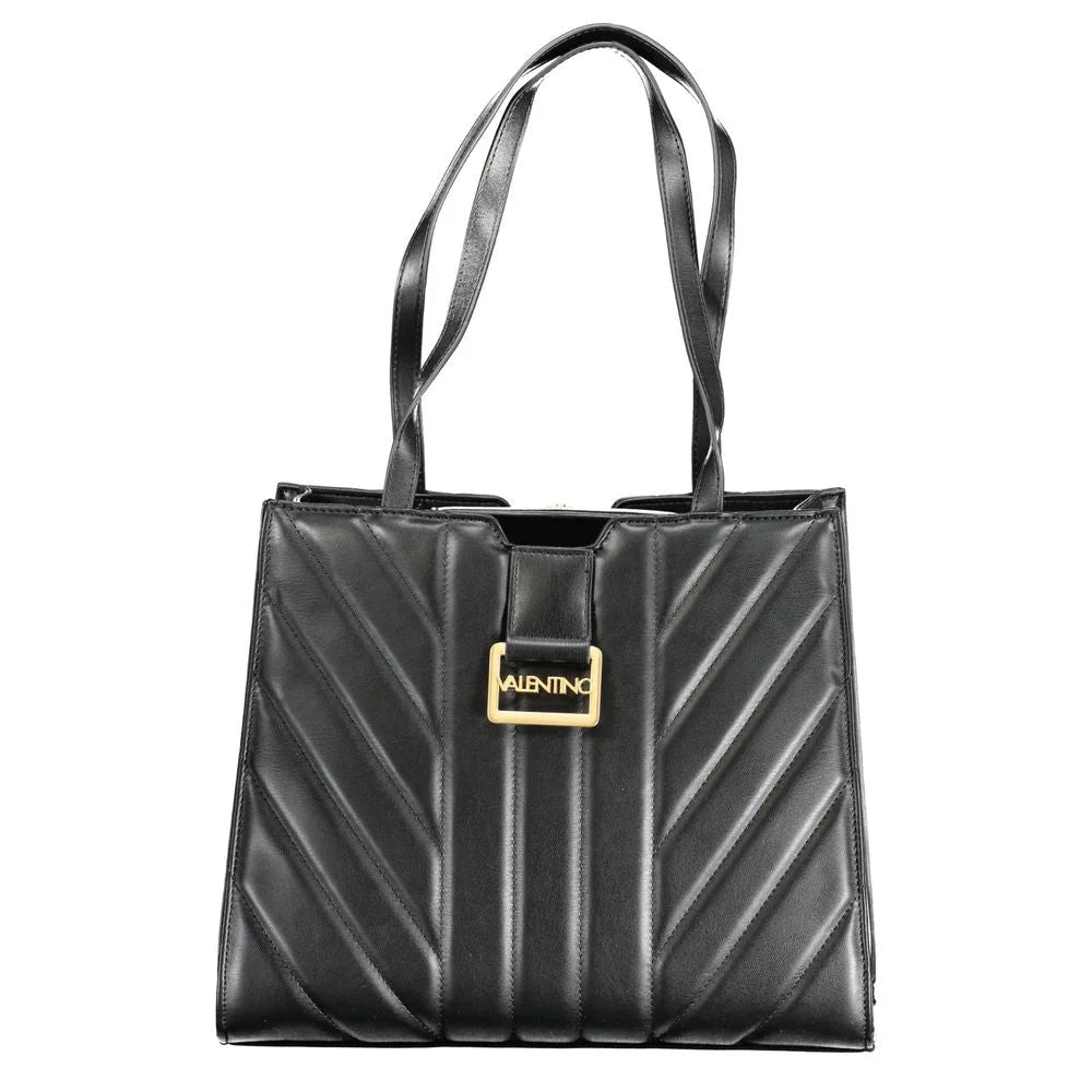 Mario Valentino Black Polyethylene Handbag