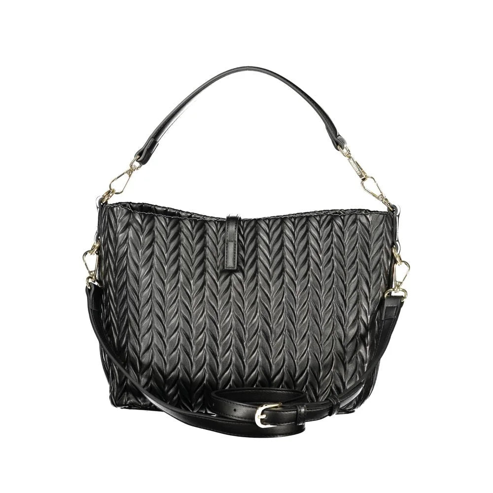 Mario Valentino Black Polyethylene Handbag