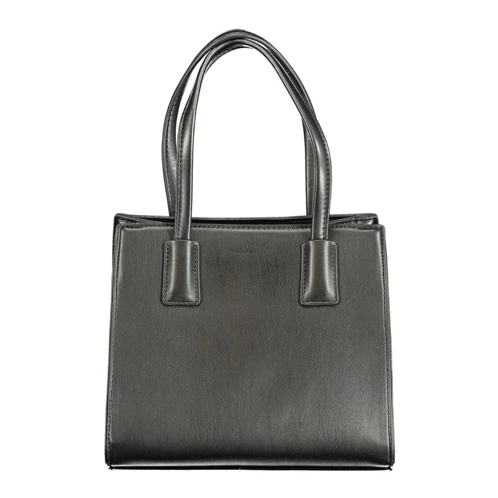 Mario Valentino Black Polyethylene Handbag