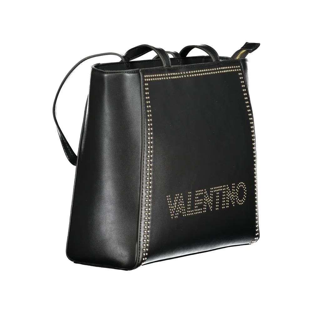 Mario Valentino Black Polyethylene Handbag