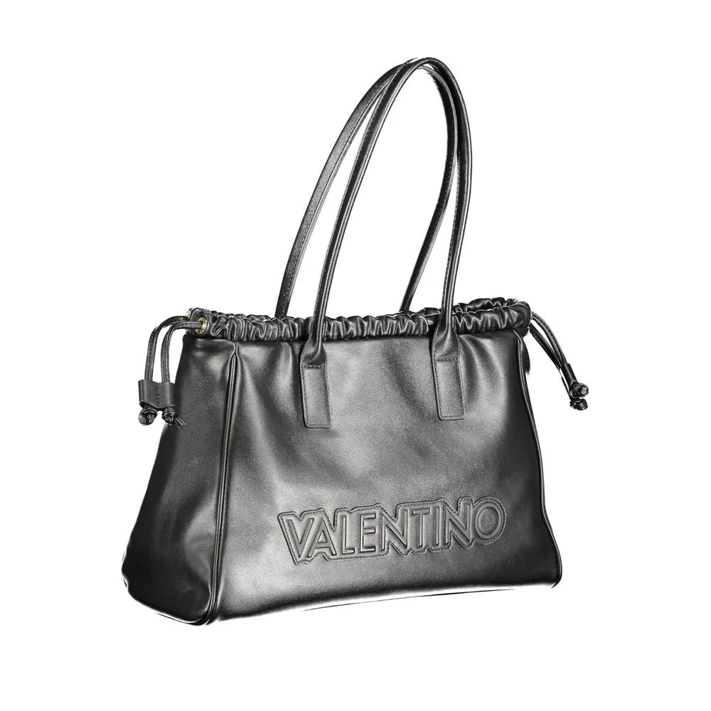 Mario Valentino Black Polyethylene Handbag