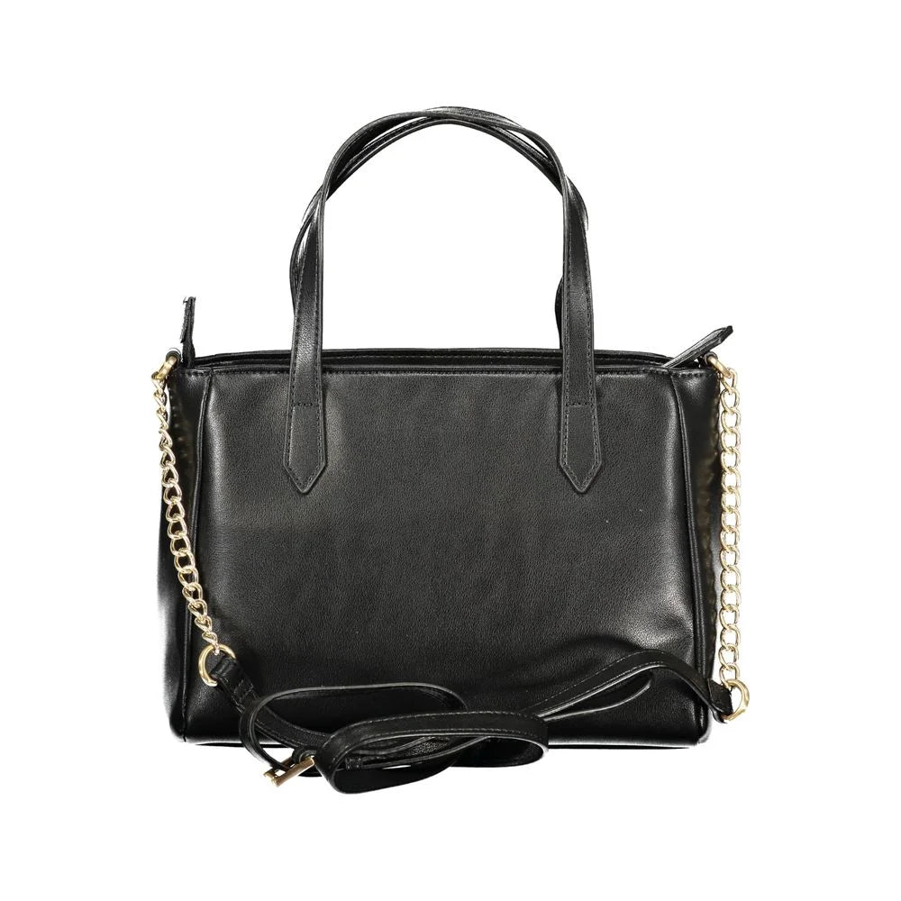 Mario Valentino Black Polyethylene Handbag