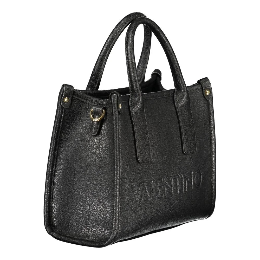 Mario Valentino Black Polyethylene Handbag