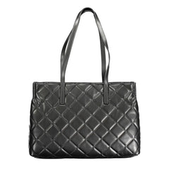 Mario Valentino Black Polyethylene Handbag