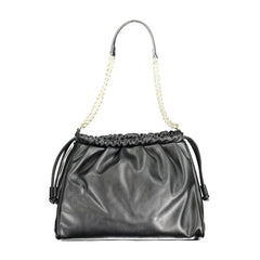 Mario Valentino Black Polyethylene Handbag