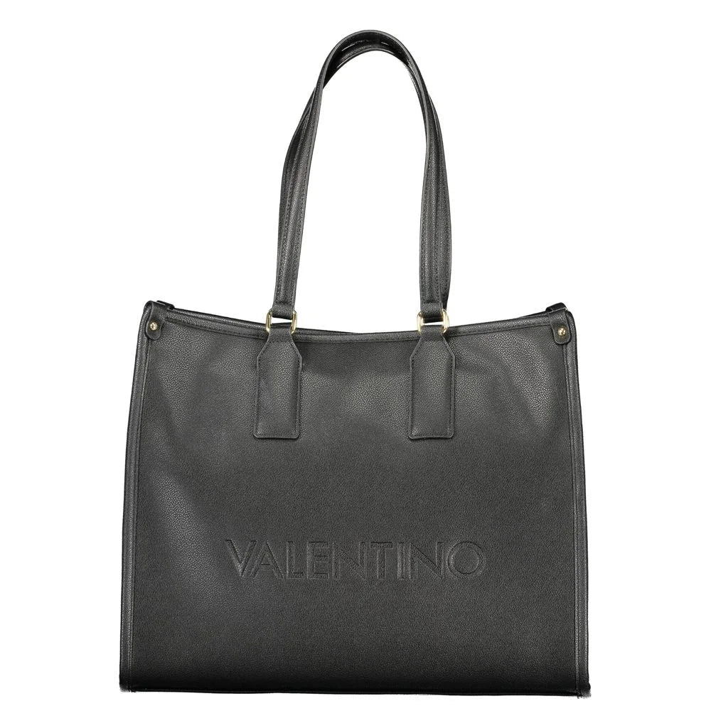 Mario Valentino Black Polyethylene Handbag