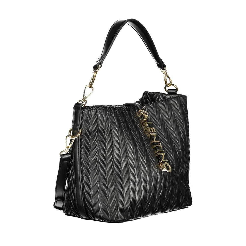 Mario Valentino Black Polyethylene Handbag