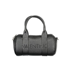 Mario Valentino Black Polyethylene Handbag - Barrel Bags
