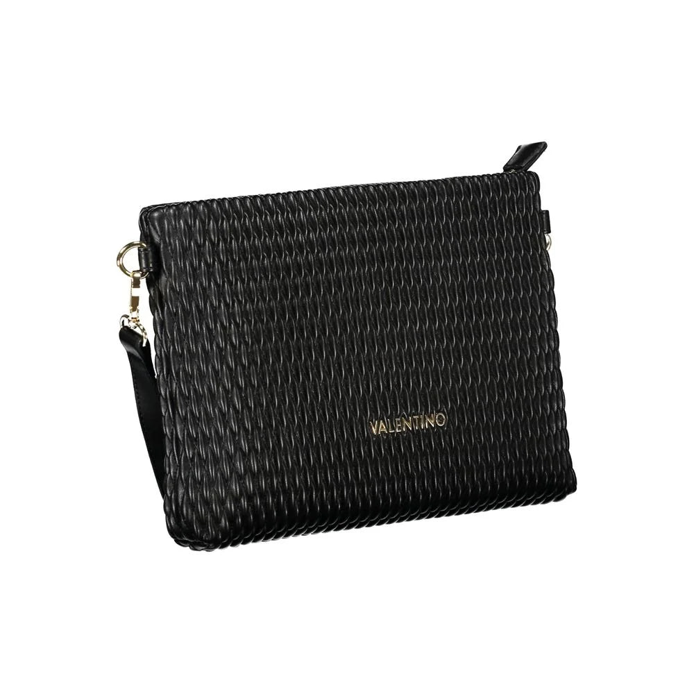 Mario Valentino Black Polyethylene Handbag - Clutch Bags