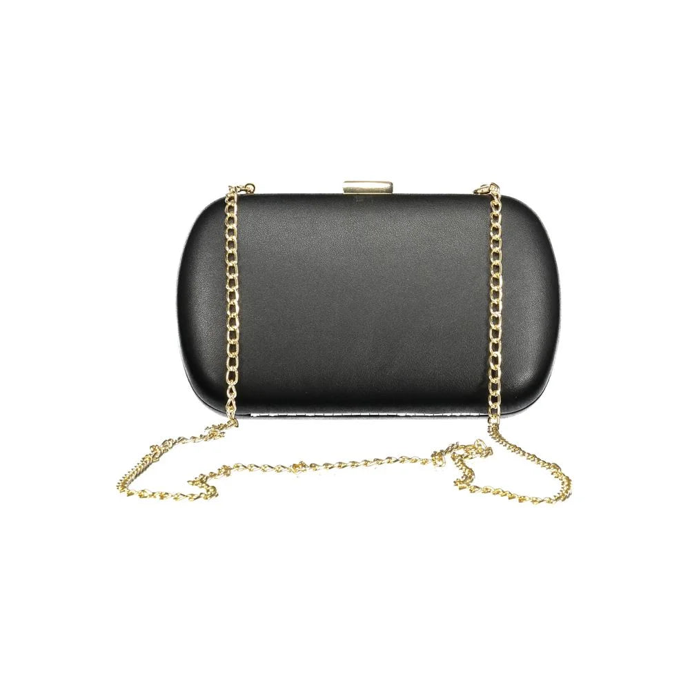Mario Valentino Black Polyethylene Handbag - Clutch Bags