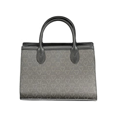 Mario Valentino Black Polyethylene Handbag - Satchel Bags