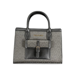 Mario Valentino Black Polyethylene Handbag - Satchel Bags