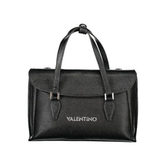 Mario Valentino Black Polyethylene Handbag - Satchel Bags