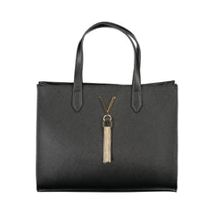 Mario Valentino Black Polyethylene Handbag - Shopper Bags