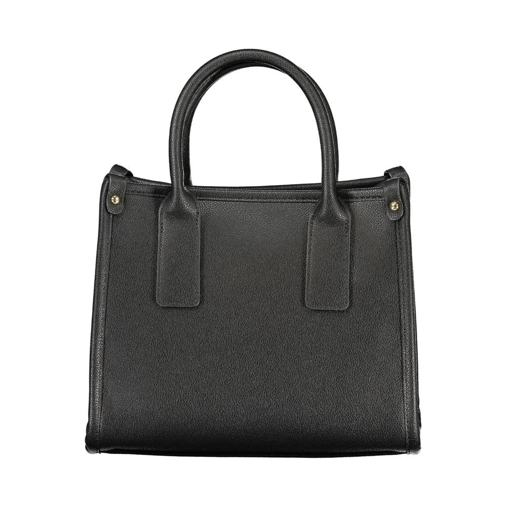 Mario Valentino Black Polyethylene Handbag - Shopper Bags