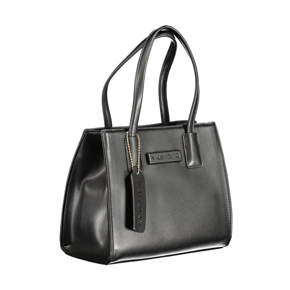Mario Valentino Black Polyethylene Handbag - Shopper Bags