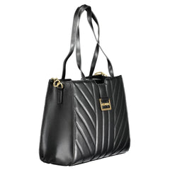 Mario Valentino Black Polyethylene Handbag - Shopper Bags
