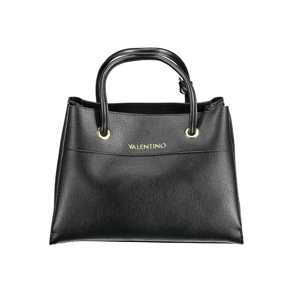 Mario Valentino Black Polyethylene Handbag - Shopper Bags