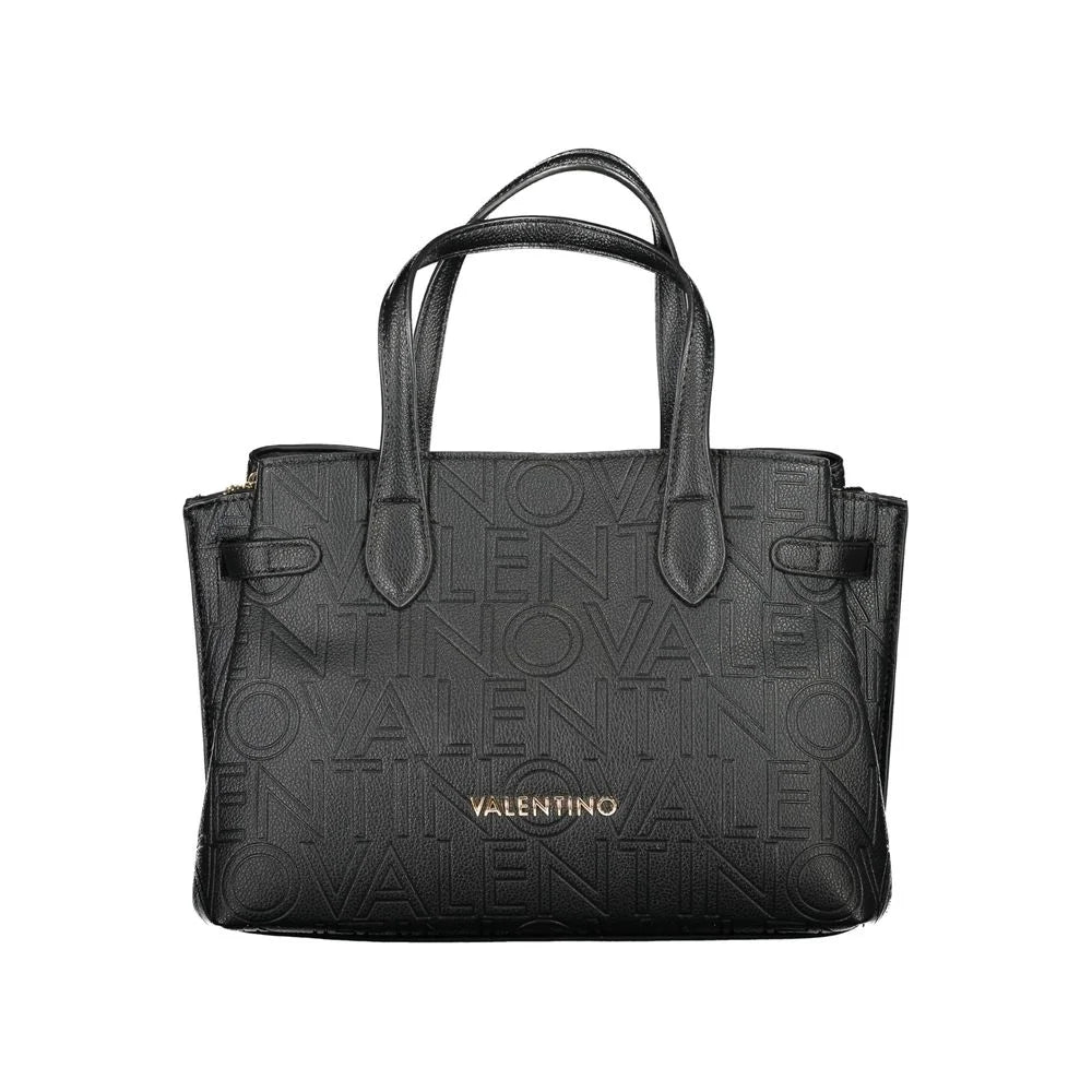 Mario Valentino Black Polyethylene Handbag - Shopper Bags