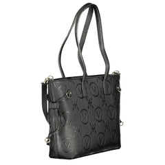 Mario Valentino Black Polyethylene Handbag - Shopper Bags