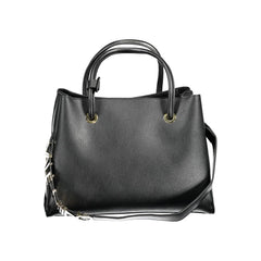 Mario Valentino Black Polyethylene Handbag - Shopper Bags