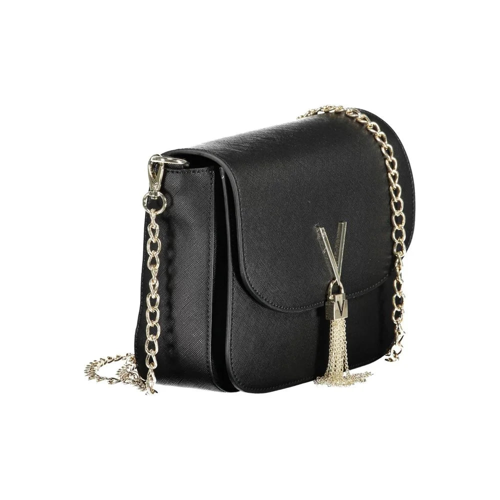 Mario Valentino Black Polyethylene Handbag - Shoulder Bags