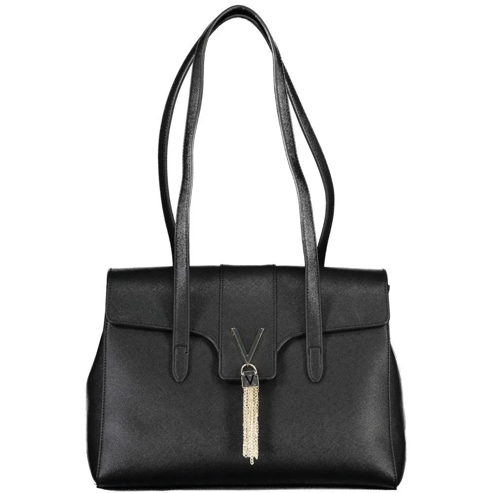 Mario Valentino Black Polyethylene Handbag - Shoulder Bags