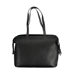 Mario Valentino Black Polyethylene Handbag - Shoulder Bags