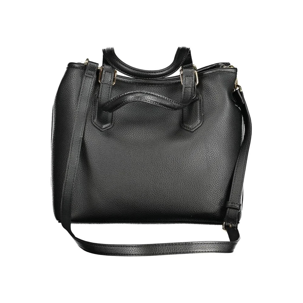 Mario Valentino Black Polyethylene Handbag - Shoulder Bags