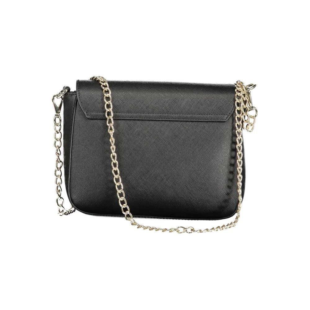 Mario Valentino Black Polyethylene Handbag - Shoulder Bags