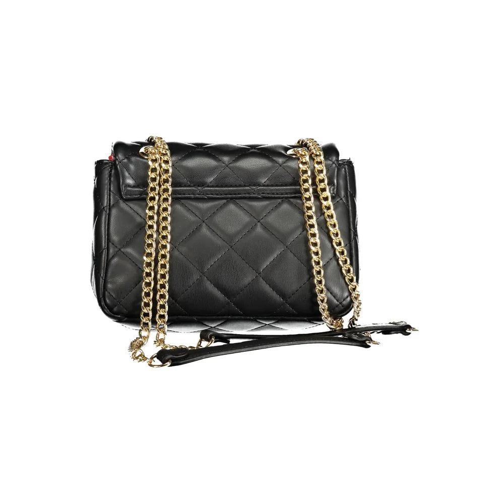 Mario Valentino Black Polyethylene Handbag - Shoulder Bags