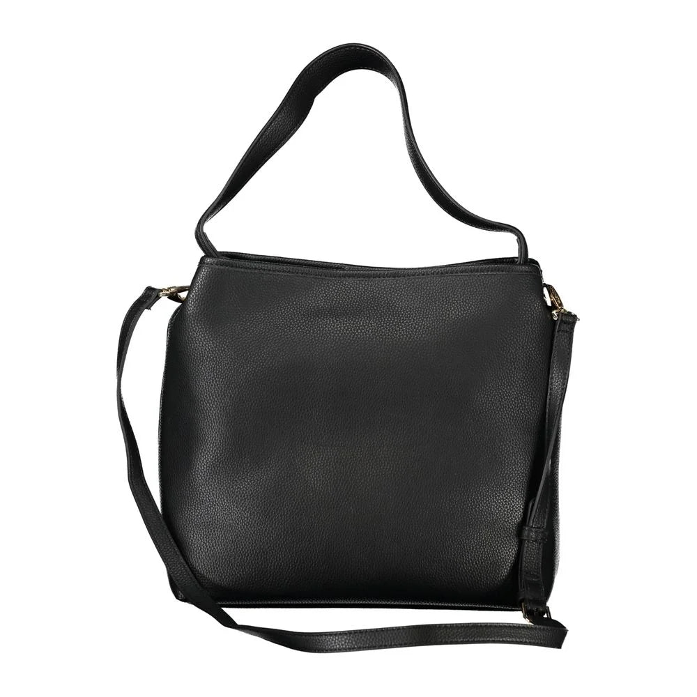Mario Valentino Black Polyethylene Handbag - Shoulder Bags