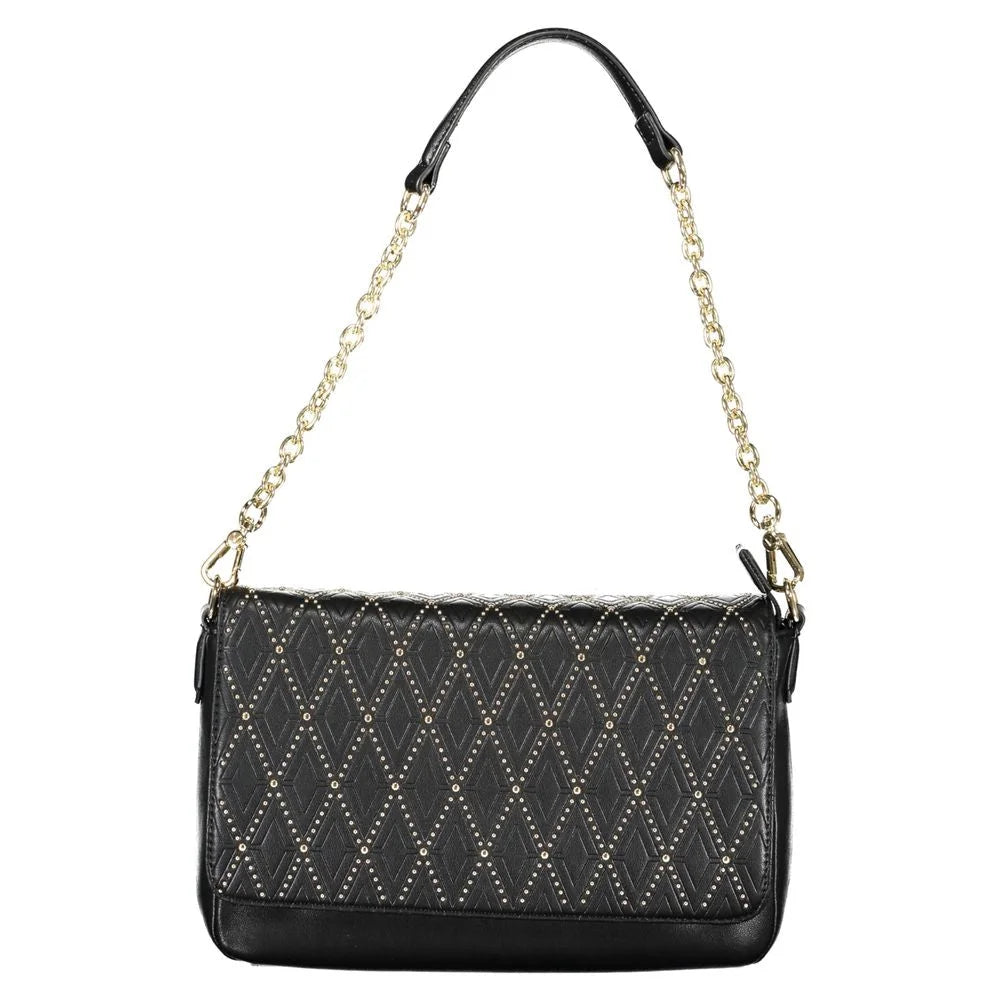 Mario Valentino Black Polyethylene Handbag - Shoulder Bags