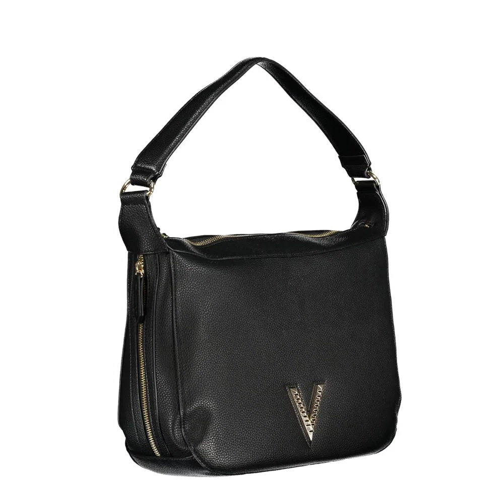 Mario Valentino Black Polyethylene Handbag - Shoulder Bags