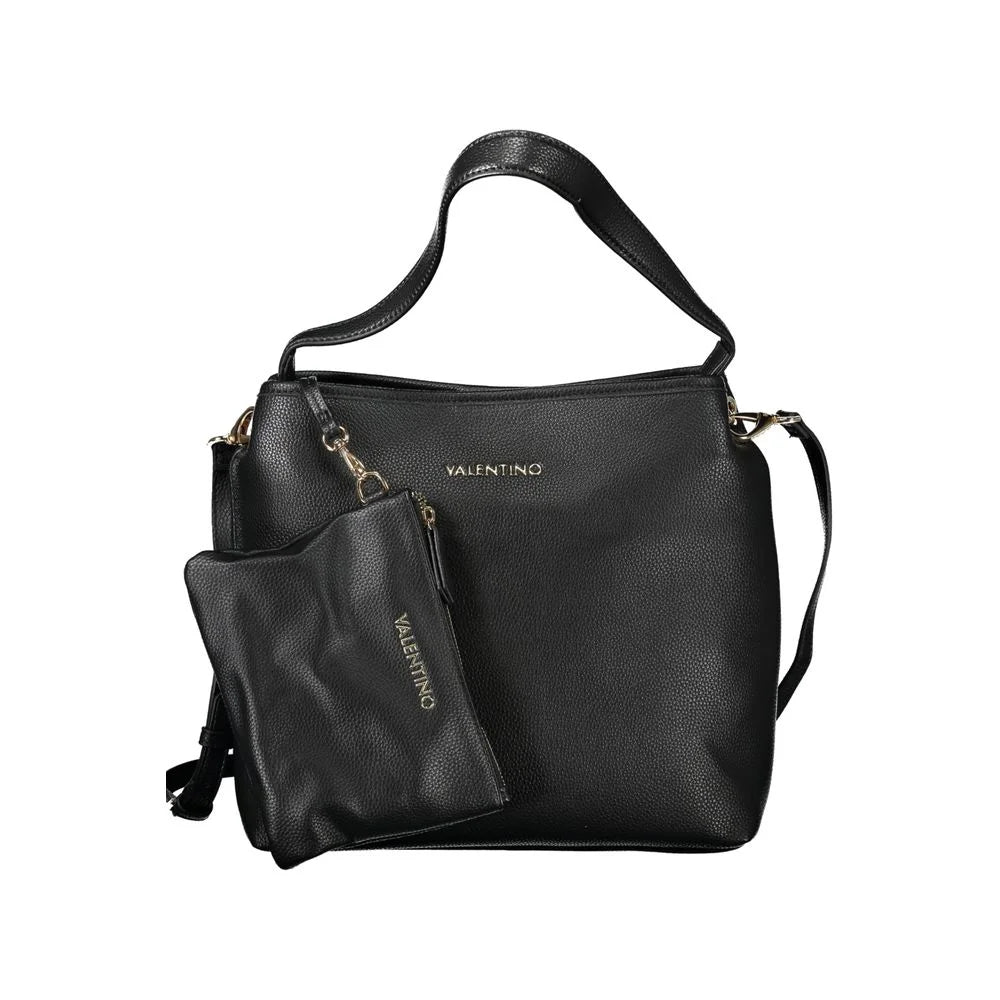 Mario Valentino Black Polyethylene Handbag - Shoulder Bags