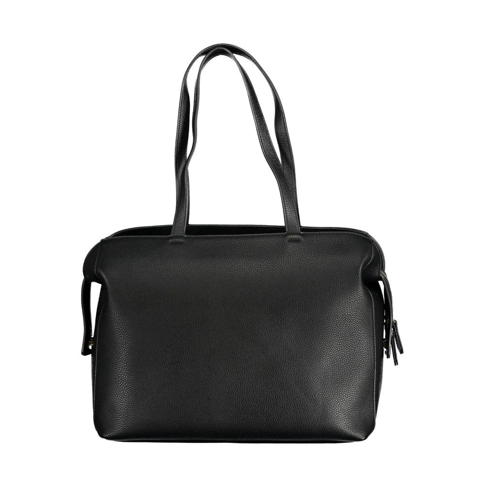 Mario Valentino Black Polyethylene Handbag - Shoulder Bags