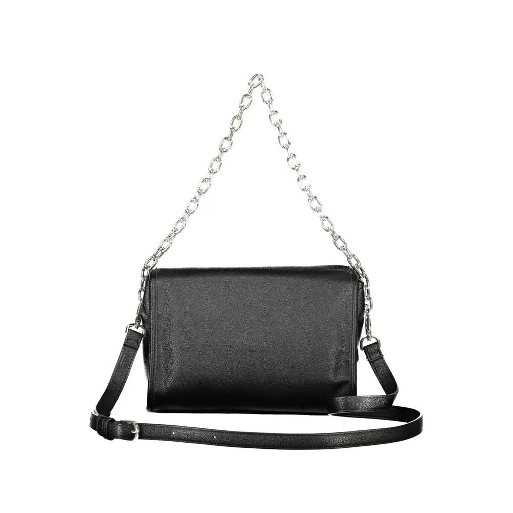 Mario Valentino Black Polyethylene Handbag - Shoulder Bags