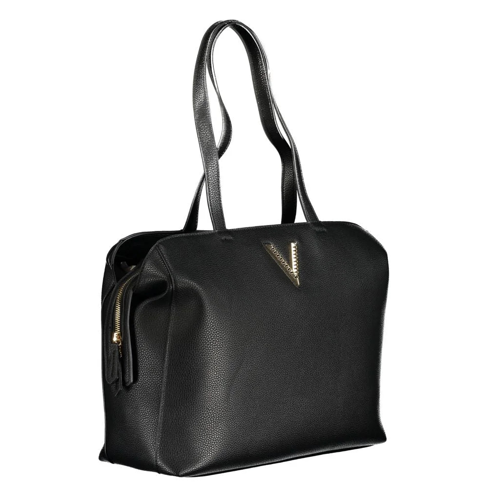 Mario Valentino Black Polyethylene Handbag - Shoulder Bags