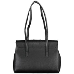 Mario Valentino Black Polyethylene Handbag - Shoulder Bags