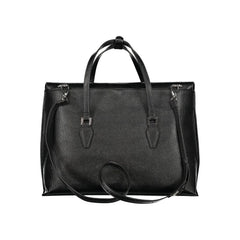 Mario Valentino Black Polyethylene Handbag - Shoulder Bags