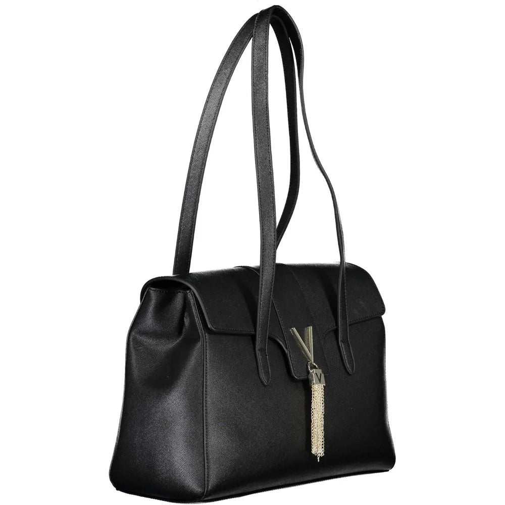 Mario Valentino Black Polyethylene Handbag - Shoulder Bags
