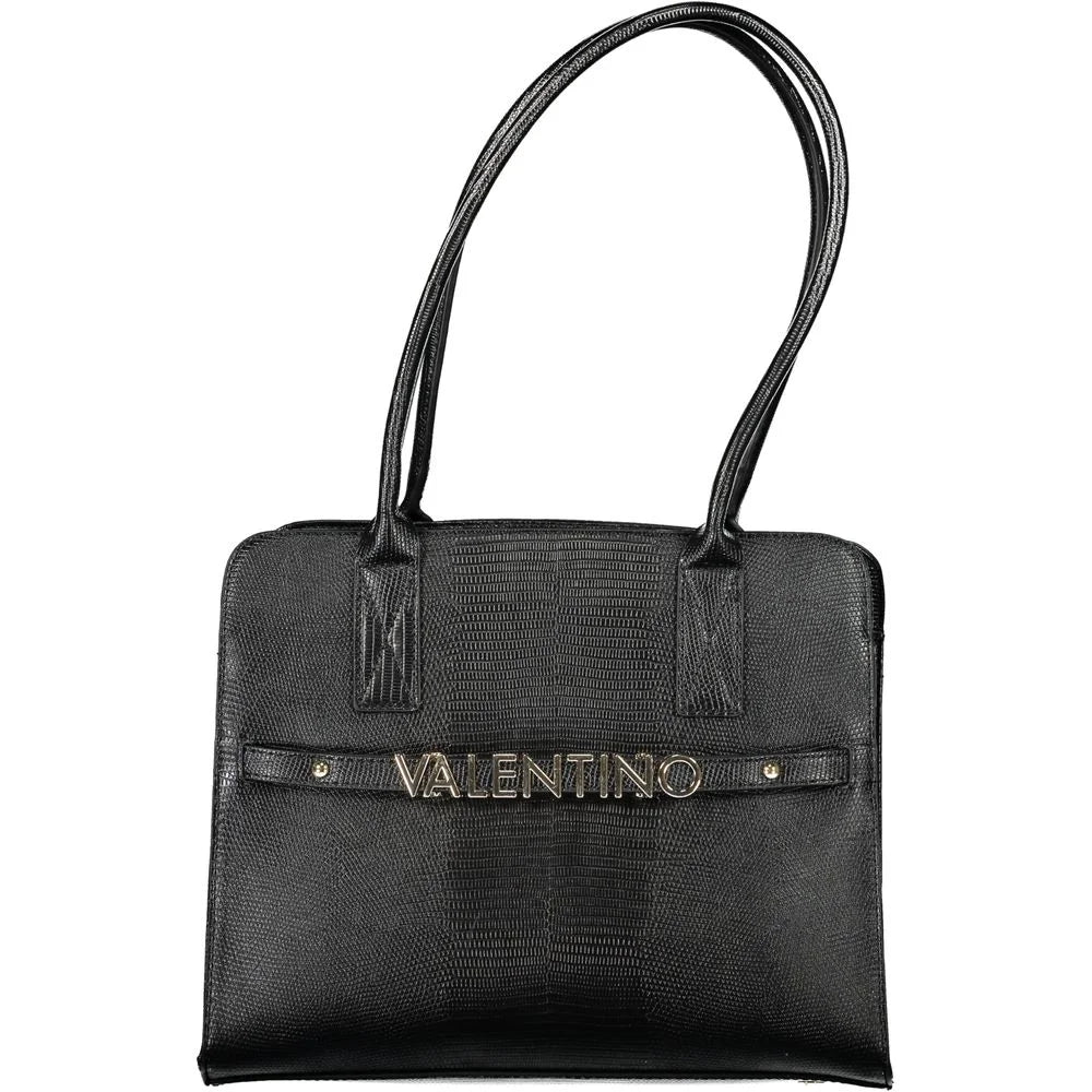 Mario Valentino Black Polyethylene Handbag - Shoulder Bags