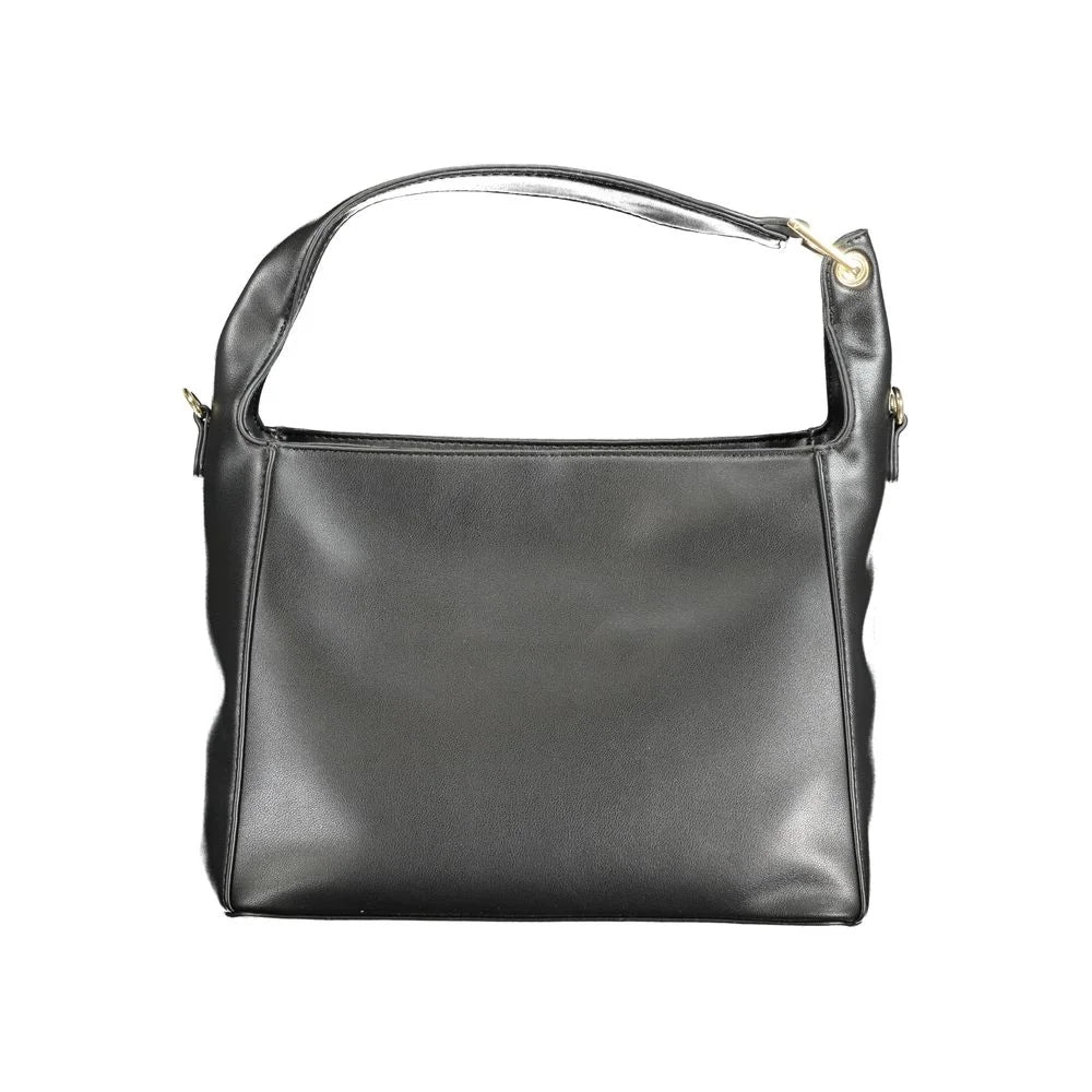 Mario Valentino Black Polyethylene Handbag - Shoulder Bags