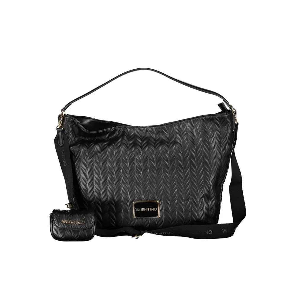 Mario Valentino Black Polyethylene Handbag - Shoulder Bags