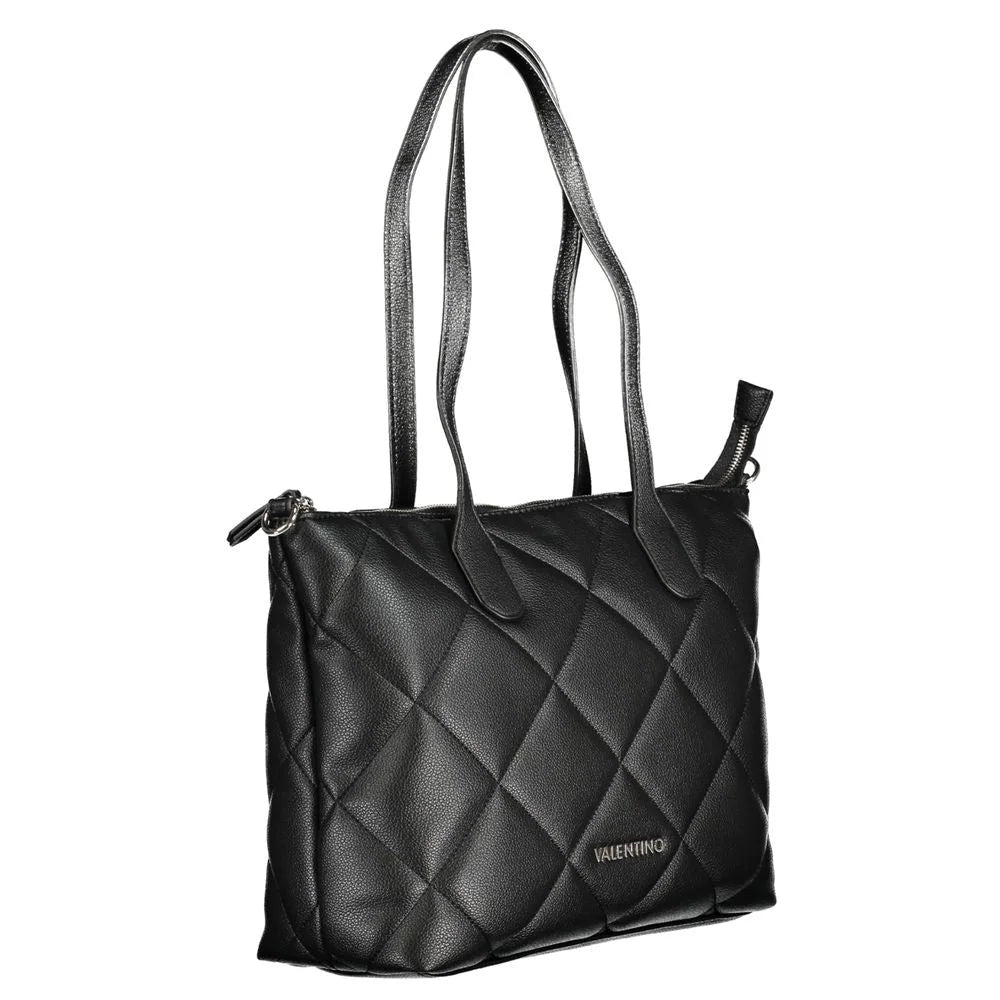 Mario Valentino Black Polyethylene Handbag - Shoulder Bags